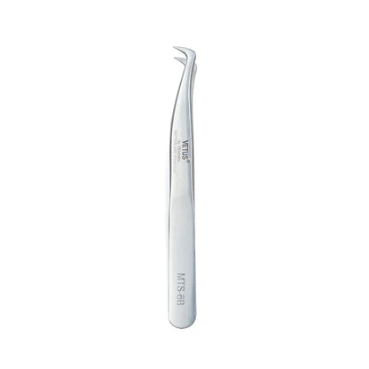 1pcs New VETUS Eyelash Extension Tweezers Stainless Steel Lashes Tweezers High Precision Anti-Static Tweezers Makeup Tools