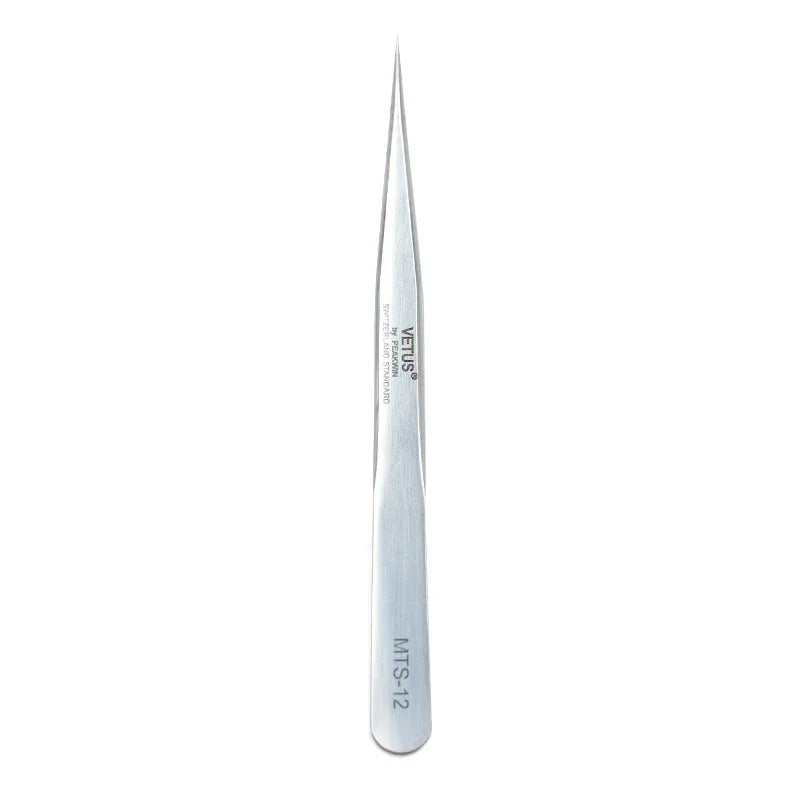 1pcs New VETUS Eyelash Extension Tweezers Stainless Steel Lashes Tweezers High Precision Anti-Static Tweezers Makeup Tools