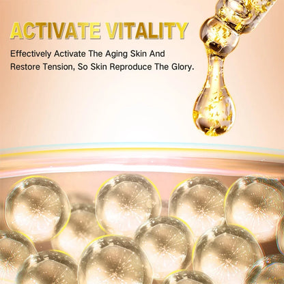 24K Gold Serum 2024 Moisturizing Skin Care Essence Oil Control Moisturizing Facial Beauty Skin Care Products
